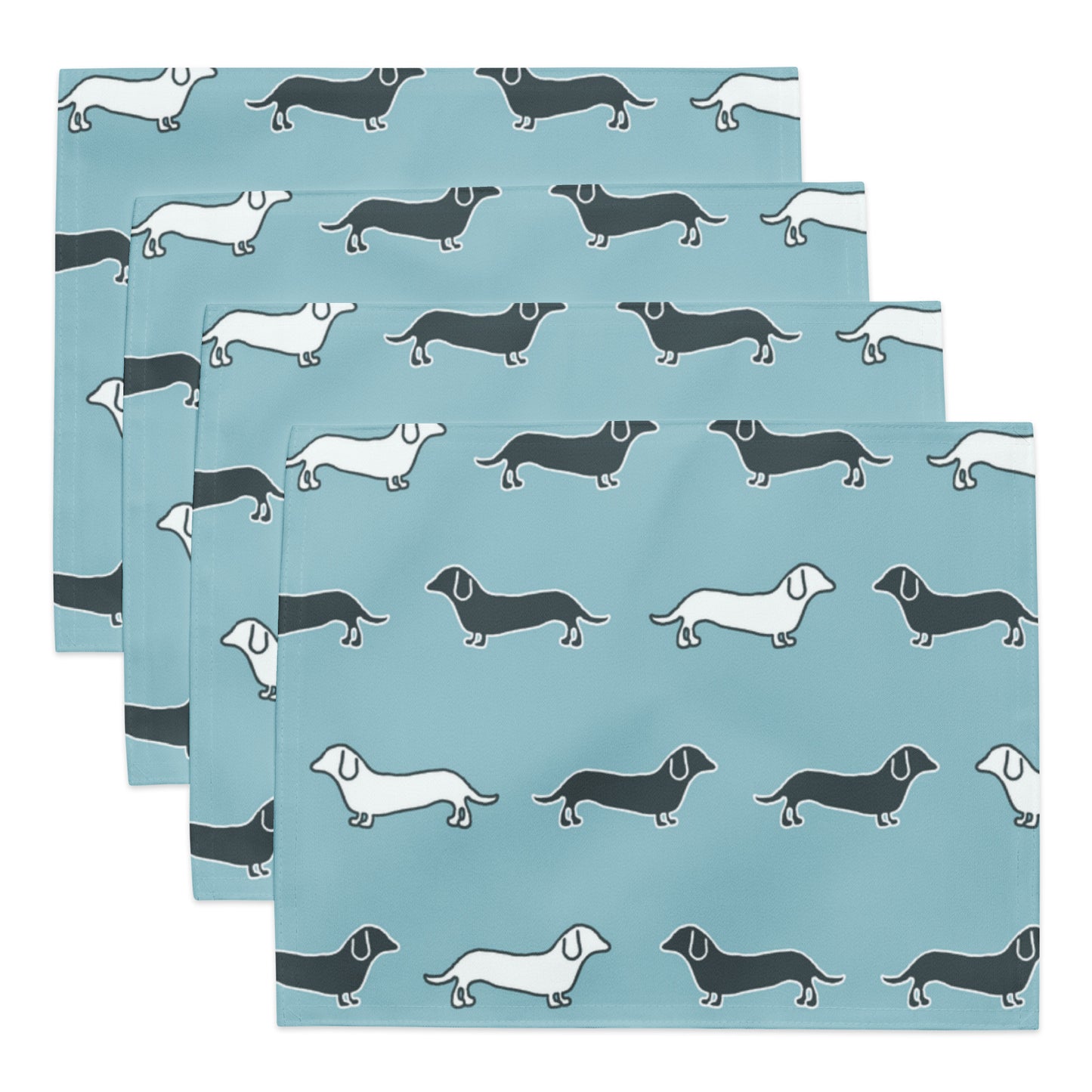 Hot Dog Placemat Set