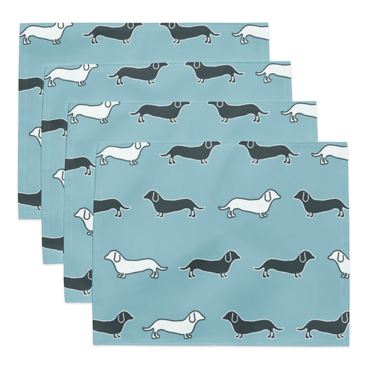 Hot Dog Placemat Set